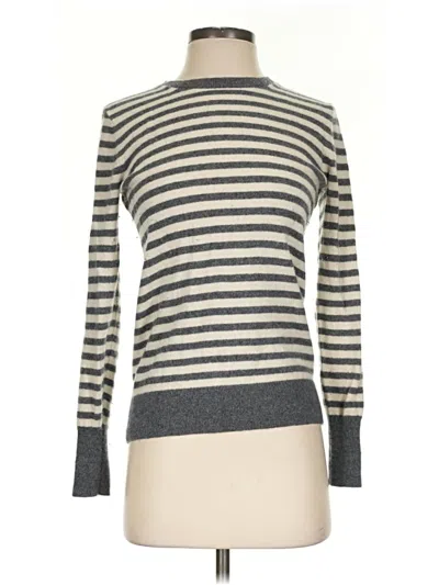 Pre-owned Everlane Cashmere Pullover Sweater In Gray