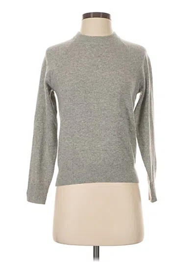 Pre-owned Everlane Cashmere Pullover Sweater In Gray