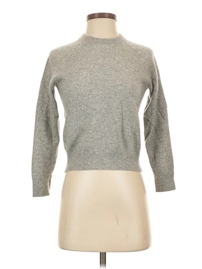 Pre-owned Everlane Cashmere Pullover Sweater In Gray