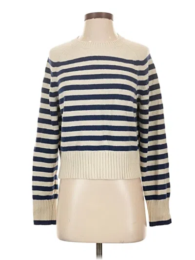 Pre-owned Everlane Cashmere Pullover Sweater In Ivory