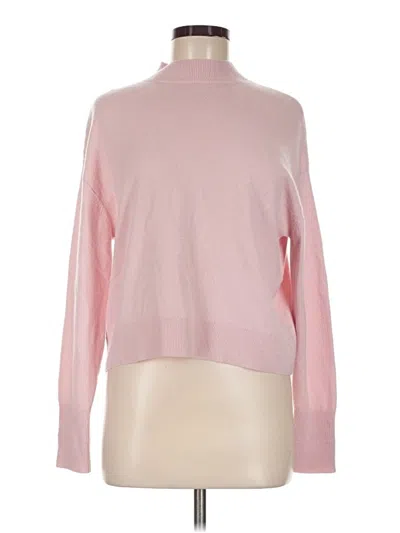 Pre-owned Everlane Cashmere Pullover Sweater In Pink
