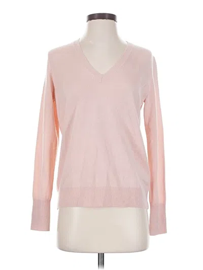 Pre-owned Everlane Cashmere Pullover Sweater In Pink