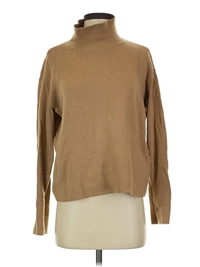 Pre-owned Everlane Cashmere Pullover Sweater In Tan