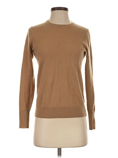 Pre-owned Everlane Cashmere Pullover Sweater In Tan