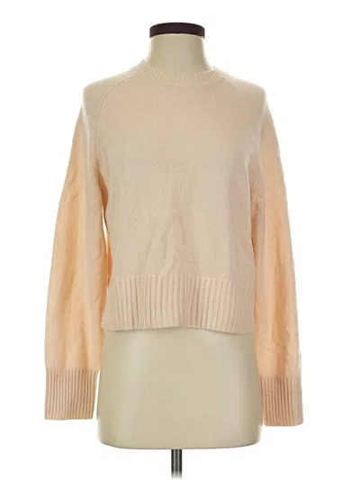 Pre-owned Everlane Cashmere Pullover Sweater In Tan