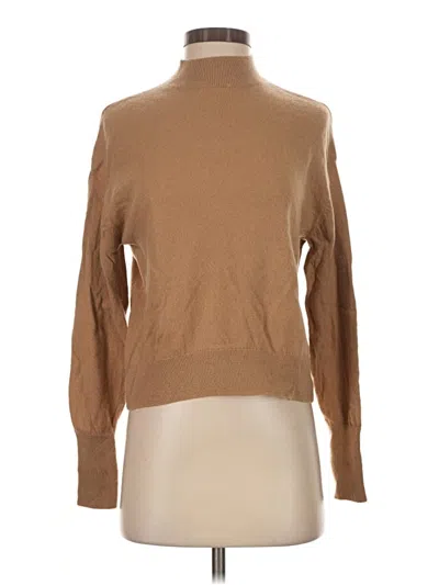 Pre-owned Everlane Cashmere Pullover Sweater In Tan