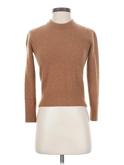 Pre-owned Everlane Cashmere Pullover Sweater In Tan