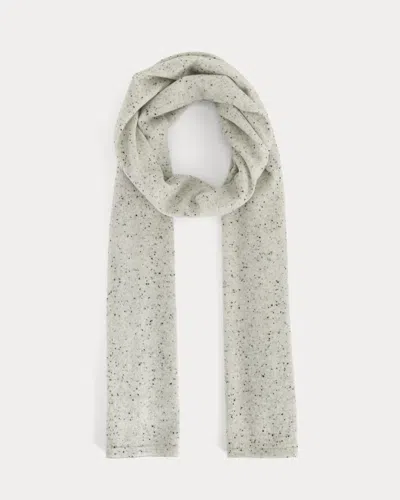 Everlane Cashmere Scarf In Frost Donegal