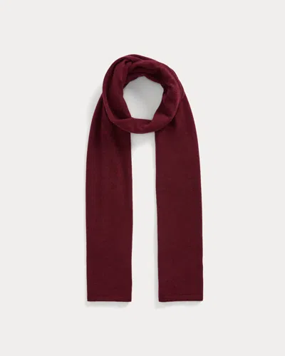 Everlane Cashmere Scarf In Heather Wine