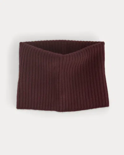 Everlane Cashmere Snood In Burgundy
