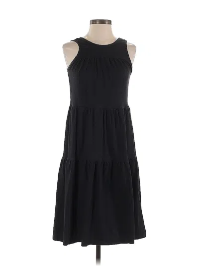 Pre-owned Everlane Casual Dress In Black