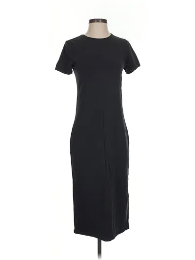Pre-owned Everlane Casual Dress In Black