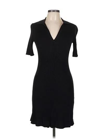 Pre-owned Everlane Casual Dress In Black