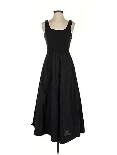 Pre-owned Everlane Casual Dress In Black