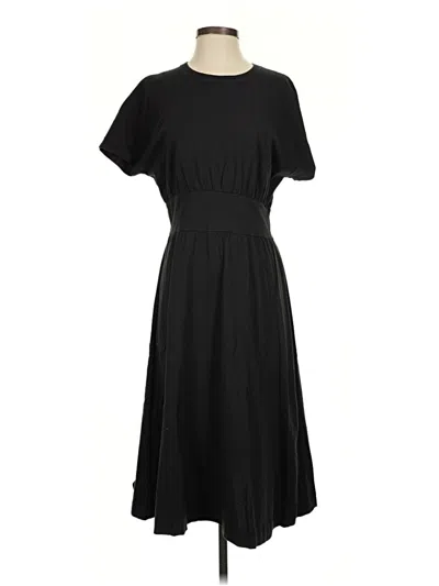 Pre-owned Everlane Casual Dress In Black