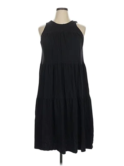 Pre-owned Everlane Casual Dress In Black