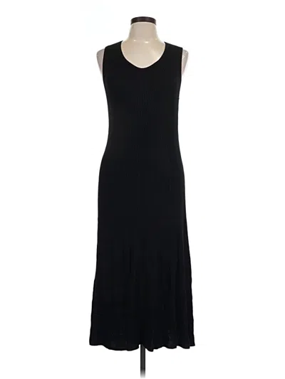 Pre-owned Everlane Casual Dress In Black