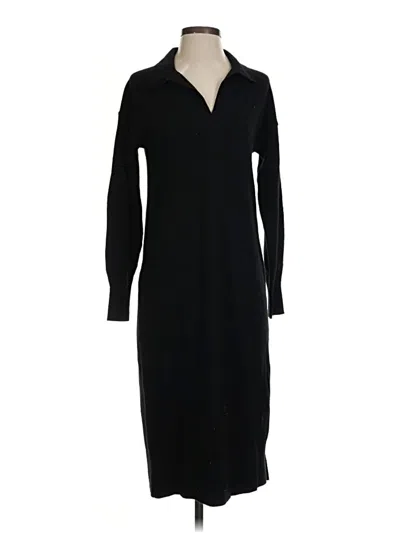 Pre-owned Everlane Casual Dress In Black