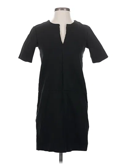 Pre-owned Everlane Casual Dress In Black