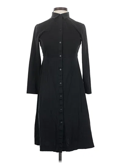 Pre-owned Everlane Casual Dress In Black