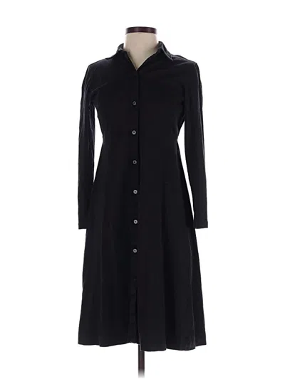 Pre-owned Everlane Casual Dress In Black