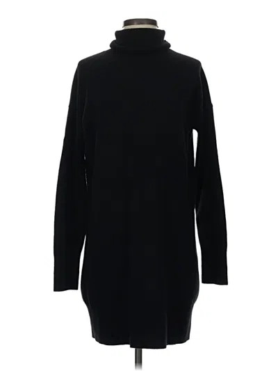 Pre-owned Everlane Casual Dress In Black