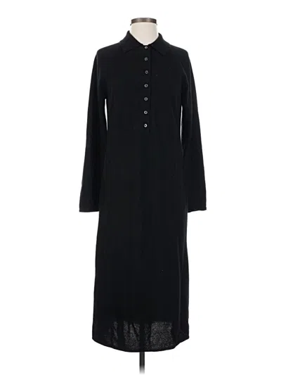 Pre-owned Everlane Casual Dress In Black