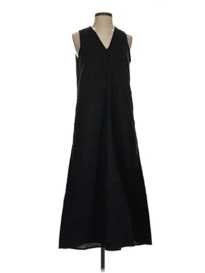 Pre-owned Everlane Casual Dress In Black