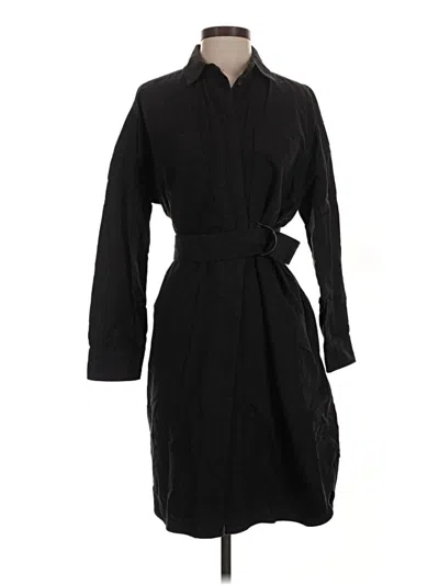 Pre-owned Everlane Casual Dress In Black