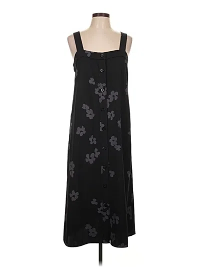 Pre-owned Everlane Casual Dress In Black