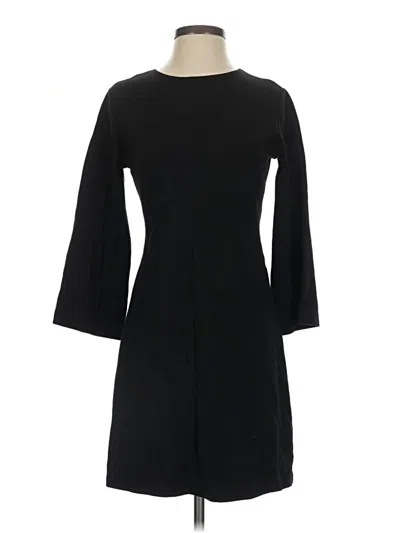Pre-owned Everlane Casual Dress In Black