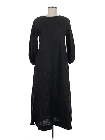 Pre-owned Everlane Casual Dress In Black