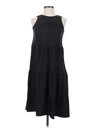 Pre-owned Everlane Casual Dress In Black
