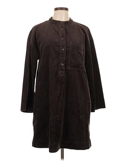 Pre-owned Everlane Casual Dress In Brown