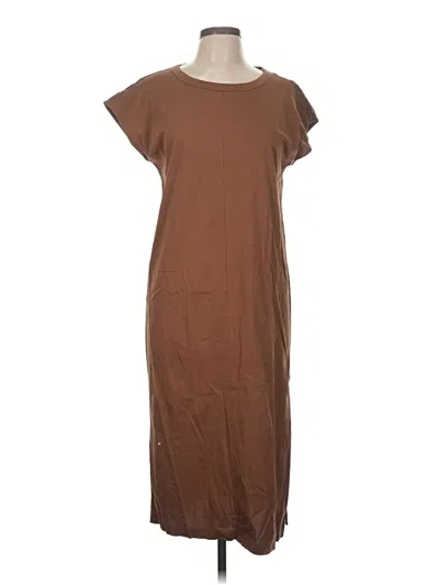 Pre-owned Everlane Casual Dress In Brown