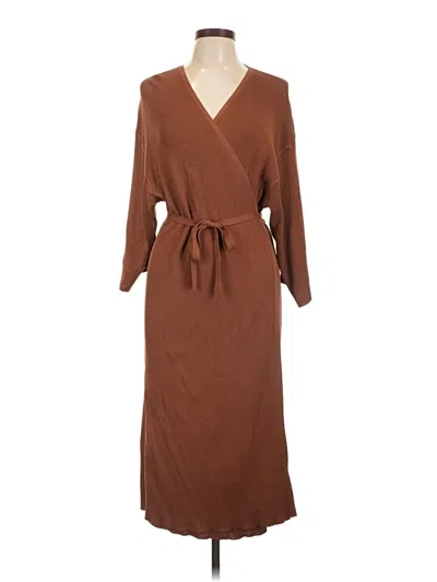 Pre-owned Everlane Casual Dress In Brown