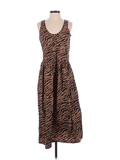 Pre-owned Everlane Casual Dress In Brown