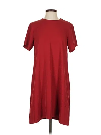 Pre-owned Everlane Casual Dress In Burgundy