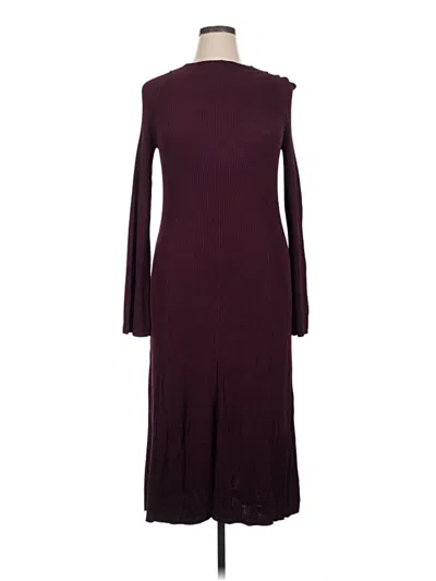 Pre-owned Everlane Casual Dress In Burgundy