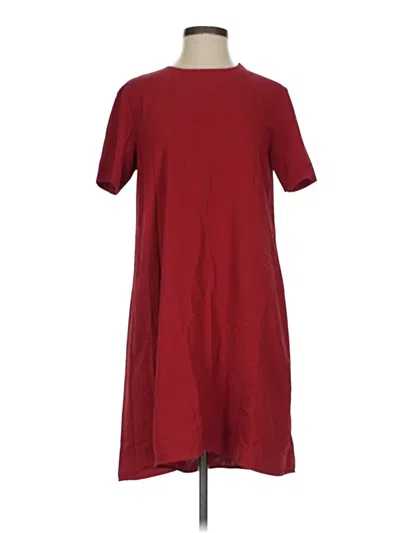 Pre-owned Everlane Casual Dress In Burgundy