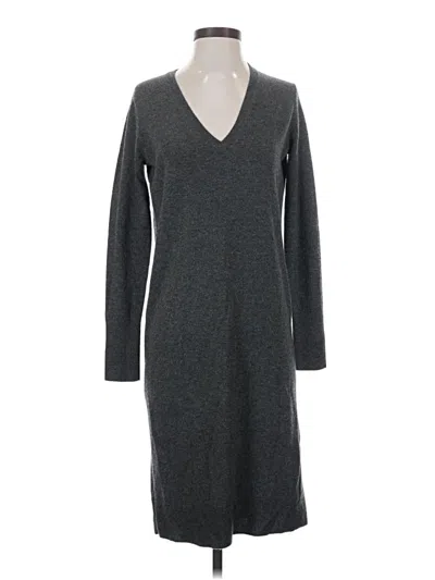 Pre-owned Everlane Casual Dress In Gray