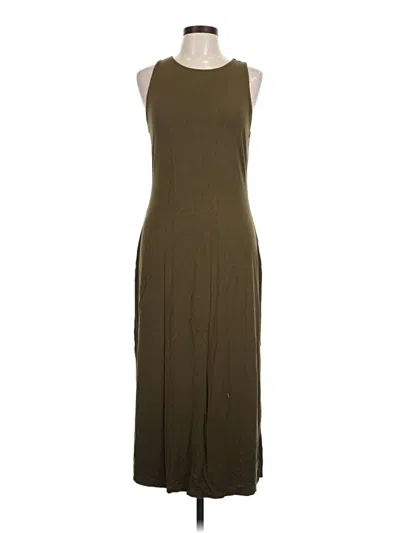 Pre-owned Everlane Casual Dress In Green