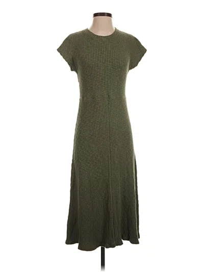Pre-owned Everlane Casual Dress In Green