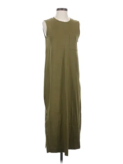 Pre-owned Everlane Casual Dress In Green