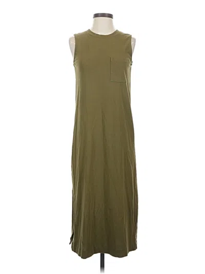 Pre-owned Everlane Casual Dress In Green