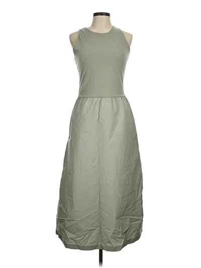 Pre-owned Everlane Casual Dress In Green