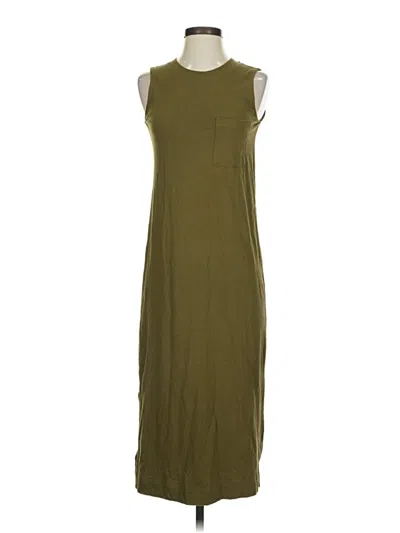 Pre-owned Everlane Casual Dress In Green