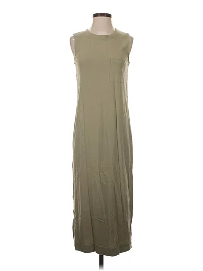 Pre-owned Everlane Casual Dress In Green