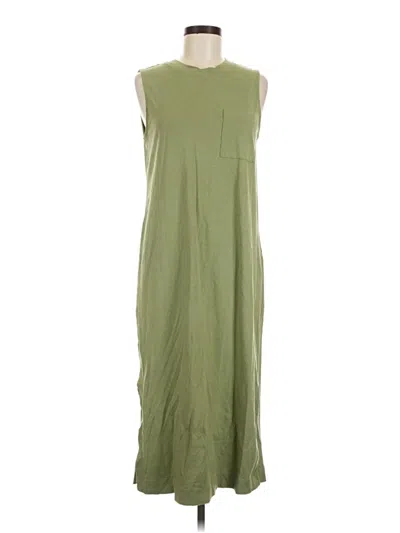 Pre-owned Everlane Casual Dress In Green