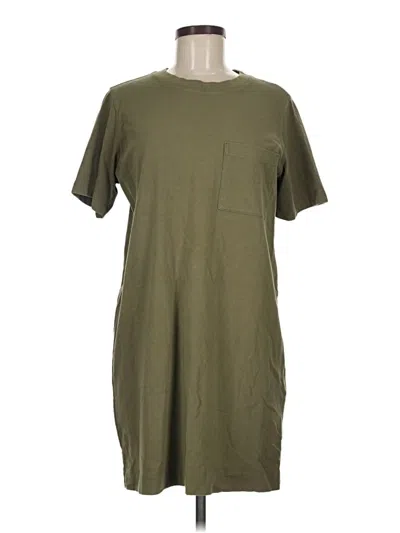 Pre-owned Everlane Casual Dress In Green
